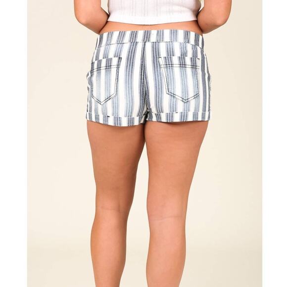 Rewash Brand High Rise Striped Shorts size Medium Juniors - Picture 3 of 6